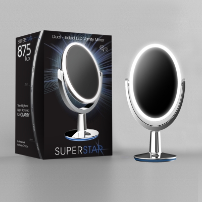 superstar vanity mirror