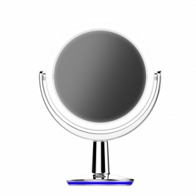 SuperGlow 9寸圓形高清雙面LED化妝鏡